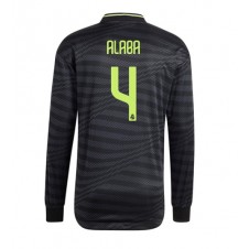Real Madrid David Alaba #4 Tredje Tröja 2022-23 Långa ärmar